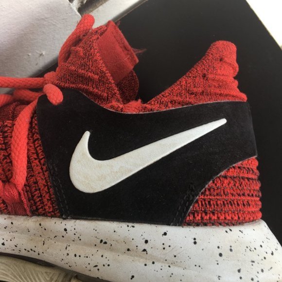 Nike Men's Zoom Kevin Durant KD 10 Red Velvet Basketball Shoes Sneakers size 8.5 - Picture 10 of 15